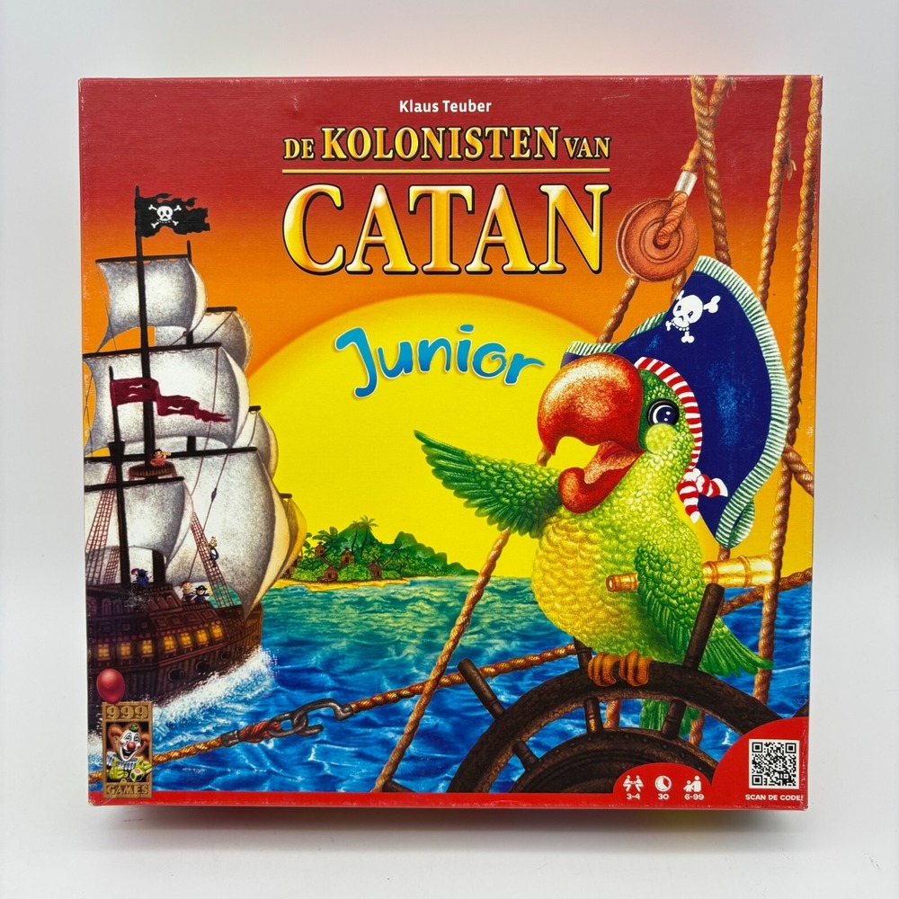 De Kolonisten van Catan Junior COMPLETE 999 Games 2012 Settlers Jr Dutch
